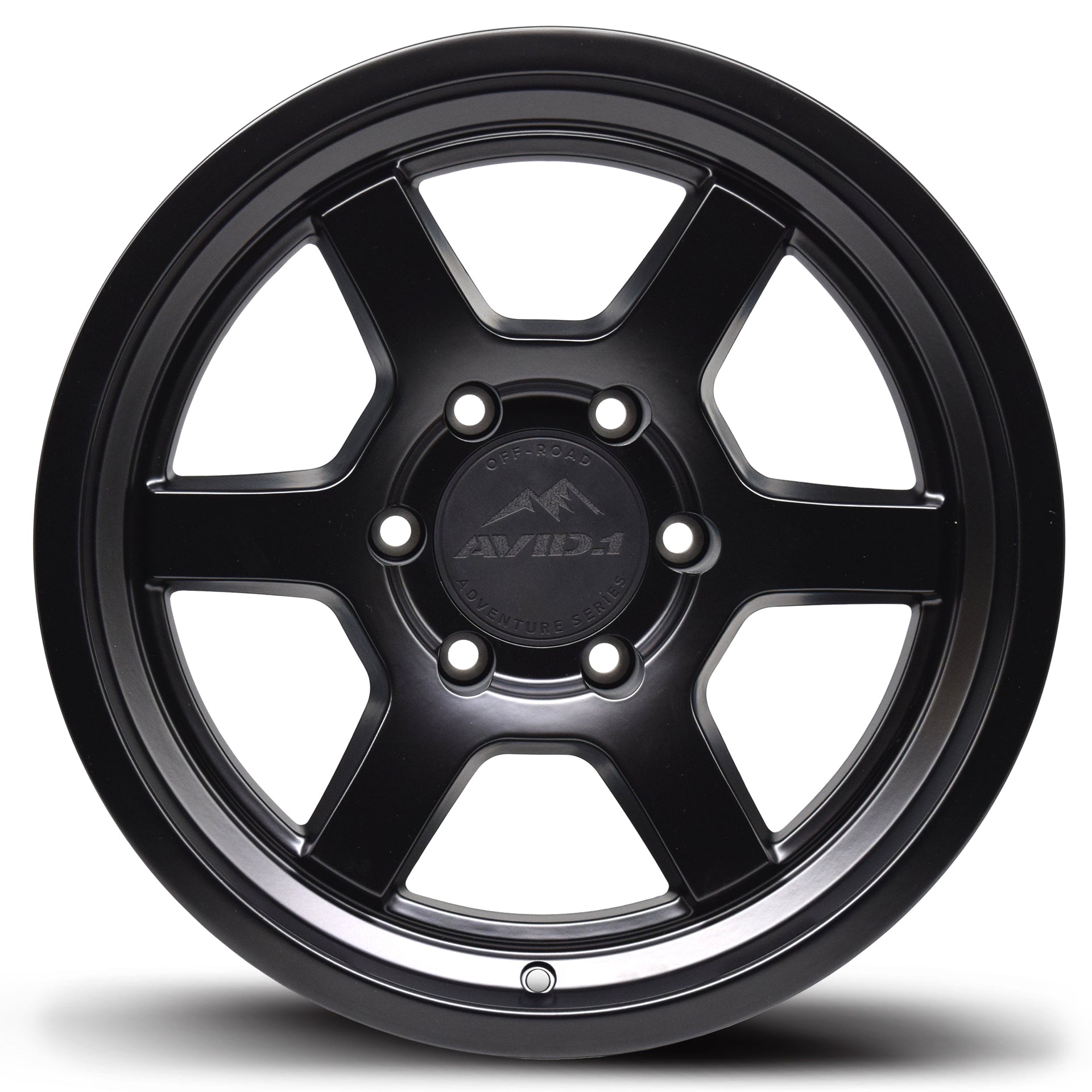 AT01 Matte Black – Avid.1 Off-Road Wheels