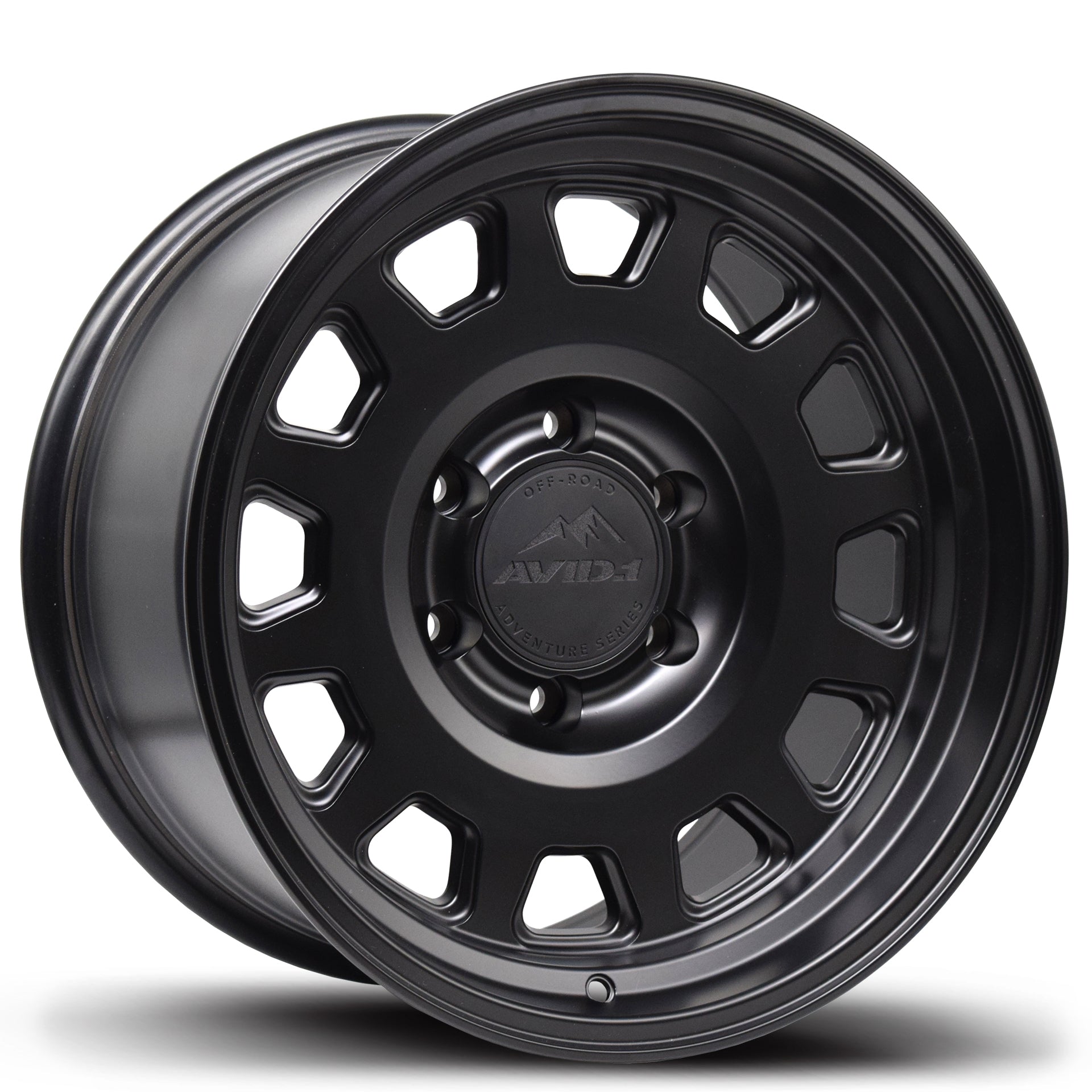 AT03 Matte Black – Avid.1 Off-Road Wheels
